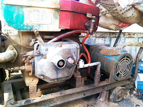 巴宜单杠柴油机发电机出租